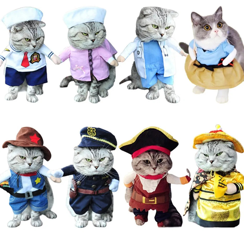 Cat and Dog Costumes for All Seasons